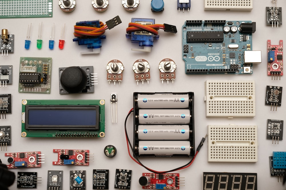 lithium battery and other components.